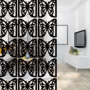 Olive Tree Room Partitions Black 6017