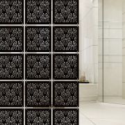 Olive Tree Room Partitions Black 6020