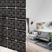 Olive Tree Room Partitions Black 6020