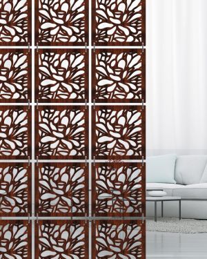 Olive Tree Room Partitions Walnut 7006