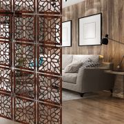 Olive Tree Room Partitions Walnut 7010