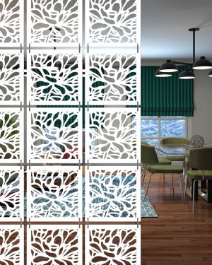 Olive Tree Room Partitions White 8006