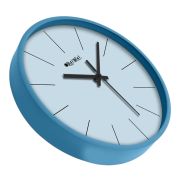 Wall Clock Analog Decorative Latest Wall Clock Tic-Toc Movement Classic Clock (Blue)