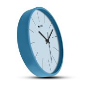 Wall Clock Analog Decorative Latest Wall Clock Tic-Toc Movement Classic Clock (Blue)