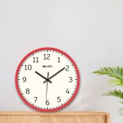 Analog Decorative Latest Wall Clock Tic-Toc Movement Classic Clock (Pink)