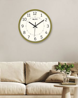 Analog Decorative Latest Wall Clock Tic-Toc Movement Classic Clock (Green)