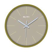 Analog Decorative Wall Clock Tic-Toc Movement Classic Clock (Green)