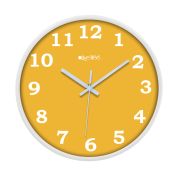 Wall Clock 12 Inch Analog Decorative Latest Wall Clock Tic-Toc Movement Classic Clock (White)