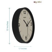 Wall Clock Analog Decorative Latest Wall Clock Tic-Toc Movement Classic Clock (Blue)