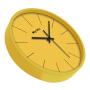 Wall Clock 12 Inch Analog Decorative Latest Wall Clock Tic-Toc Movement Classic (Yellow)