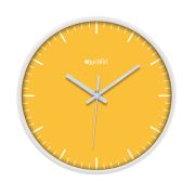 Wall Clock 12 Inch Analog Decorative Latest Wall Clock Tic-Toc Movement Classic Clock (White)