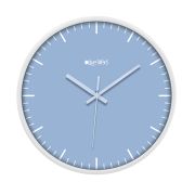 Wall Clock 12 Inch Analog Decorative Latest Wall Clock Tic-Toc Movement Classic Clock (White)