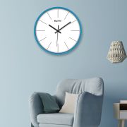 Wall Clock Analog Decorative Latest Wall Clock Tic-Toc Movement Classic (Blue)