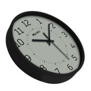 Wall Clock Analog Decorative Latest Wall Clock Tic-Toc Movement Classic (Black)