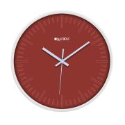 Wall Clock 12 Inch Analog Decorative Latest Wall Clock Tic-Toc Movement Classic Clock (White)