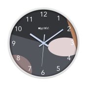 Wall Clock 12 Inch Analog Decorative Latest Wall Clock Tic-Toc Movement Classic Clock (White)