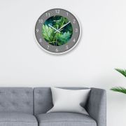 Wall Clock 12 Inch Analog Decorative Latest Wall Clock Tic-Toc Movement Classic Clock (White)