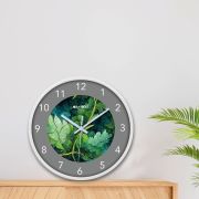 Wall Clock 12 Inch Analog Decorative Latest Wall Clock Tic-Toc Movement Classic Clock (White)