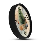 Wall Clock 12 Inch Analog Decorative Latest Wall Clock Tic-Toc Movement Classic (Black)