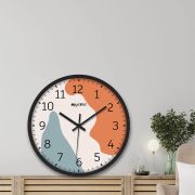 Wall Clock 12 Inch Analog Decorative Latest Wall Clock Tic-Toc Movement Classic (Black)