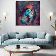 Olive TreeWooden Wall Art Canvas Painting for Home 24 x 24 inch Multicolour