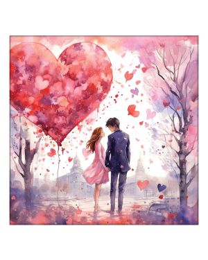 Olive TreeWooden Wall Art  Canvas Painting for Home 24 x 24 inch Multicolour