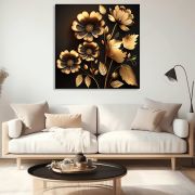 Olive TreeWooden Wall Art Canvas Painting for Home 24 x 24 inch Multicolour