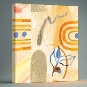 Olive TreeWooden Wall Art Canvas Painting for Home 24 x 24 inch Multicolour