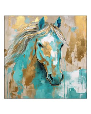 Olive TreeWooden Wall Art  Canvas Painting for Home 24 x 24 inch Multicolour