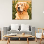 Olive TreeWooden Wall Art Canvas Painting for Home 24 x 24 inch Multicolour