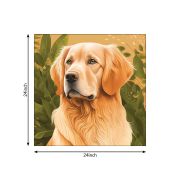 Olive TreeWooden Wall Art Canvas Painting for Home 24 x 24 inch Multicolour