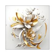 Olive TreeWooden Wall Art Canvas Painting for Home 24 x 24 inch Multicolour