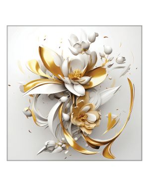 Olive TreeWooden Wall Art  Canvas Painting for Home 24 x 24 inch Multicolour
