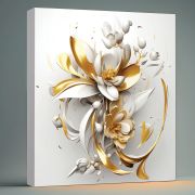 Olive TreeWooden Wall Art Canvas Painting for Home 24 x 24 inch Multicolour