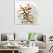 Olive TreeWooden Wall Art Canvas Painting for Home 24 x 24 inch Multicolour