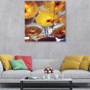 Olive TreeWooden Wall Art Canvas Painting for Home 24 x 24 inch Multicolour