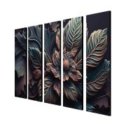 Olive Tree Large Art Canvas Painting for Wall Decoration Picture Split Panels Art Decor Set of 5 Canvas Paintings