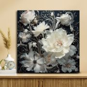 Olive TreeWooden Wall Art Canvas Painting for Home, Bedroom & Living Room|Engineered Wood Frame|Modern Stylish Hanging Wall Art Painting for Wall Decoration|24 x 24 inch Multicolour