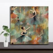 Olive TreeWooden Wall Art Canvas Painting for Home, Bedroom & Living Room|Engineered Wood Frame|Modern Stylish Hanging Wall Art Painting for Wall Decoration|24 x 24 inch Multicolour