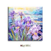 Olive TreeWooden Wall Art Canvas Painting for Home, Bedroom & Living Room|Engineered Wood Frame|Modern Stylish Hanging Wall Art Painting for Wall Decoration|24 x 24 inch Multicolour