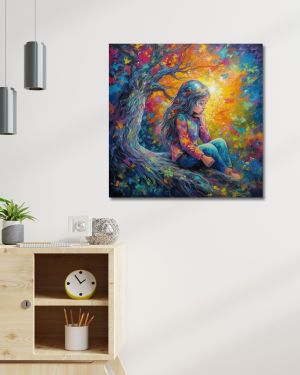 Wooden Wall Art  Canvas Painting Modern Stylish Hanging Wall Art Painting for Wall Decoration
