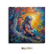 Wooden Wall Art Canvas Painting Modern Stylish Hanging Wall Art Painting for Wall Decoration