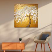 Wooden Wall Art Canvas Painting