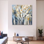 Wooden Wall Art Canvas Painting for Home