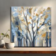 Wooden Wall Art Canvas Painting for Home