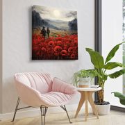 Wooden Wall Art Canvas Painting