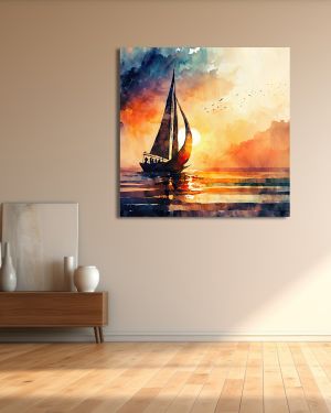 Wooden Wall Art Canvas Painting Wall Art Painting