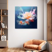 Wooden Wall Art Canvas Painting Multicolour