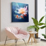 Wooden Wall Art Canvas Painting Multicolour