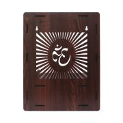 Beautiful Wooden Pooja Stand (Walnut)